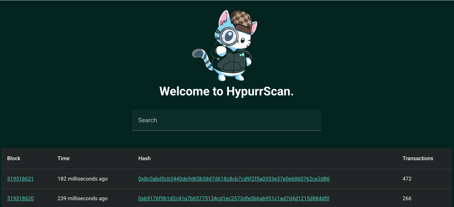 巨鲸导航：Hyperliquid 生态最强链上监控工具HypurrScan image 0