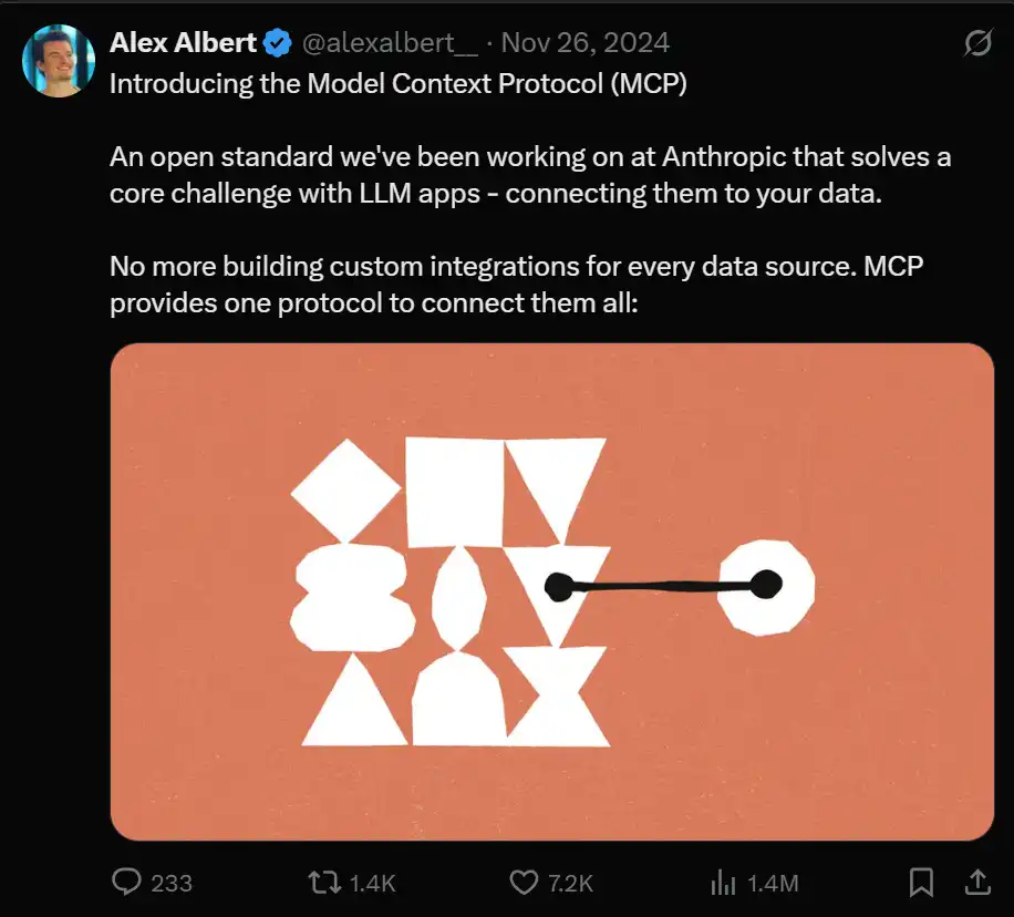 Crypto AI的下一个催化剂？详解「AI届新宠儿」MCP协议 image 0
