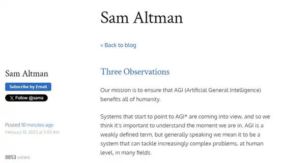 Sam Altman最新文章：正全力布局AI Agent，坚信其将重塑世界经济 image 1