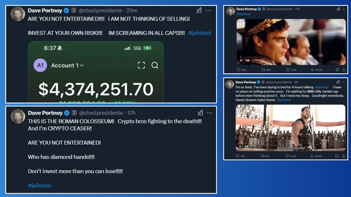 $JAILSTOOL速通2亿美金：名人一条推文，市场再次燃起Meme炒作热情 image 11