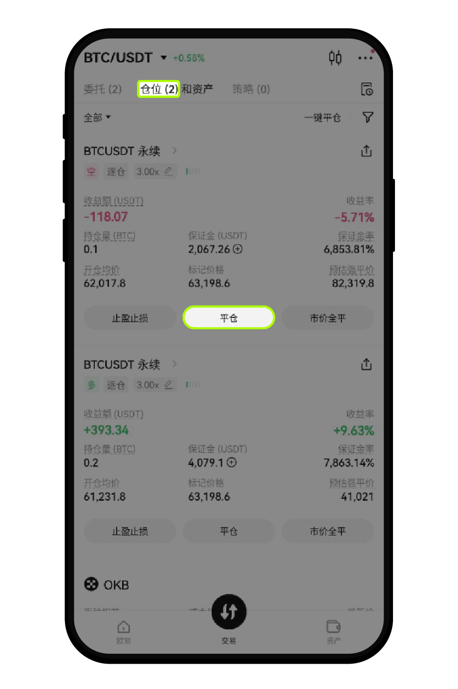现货杠杆交易(App端)5