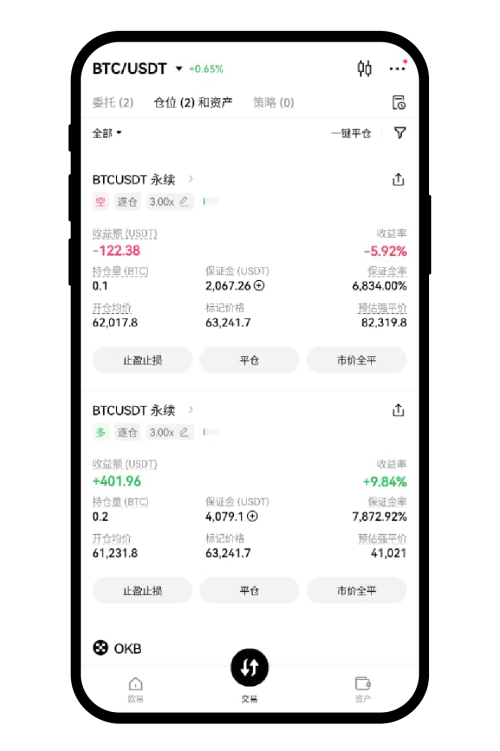 现货杠杆交易(App端)9