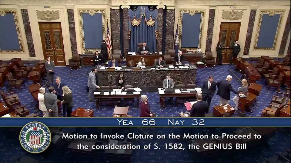 悬于美国头上的两把达摩克里斯之剑:稳定币与美债 image 0