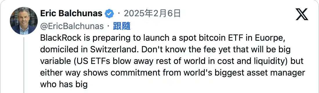 贝莱德在欧洲推出首支比特币基金「IB1T」，能复制美国BTC ETF奇迹吗？ image 1