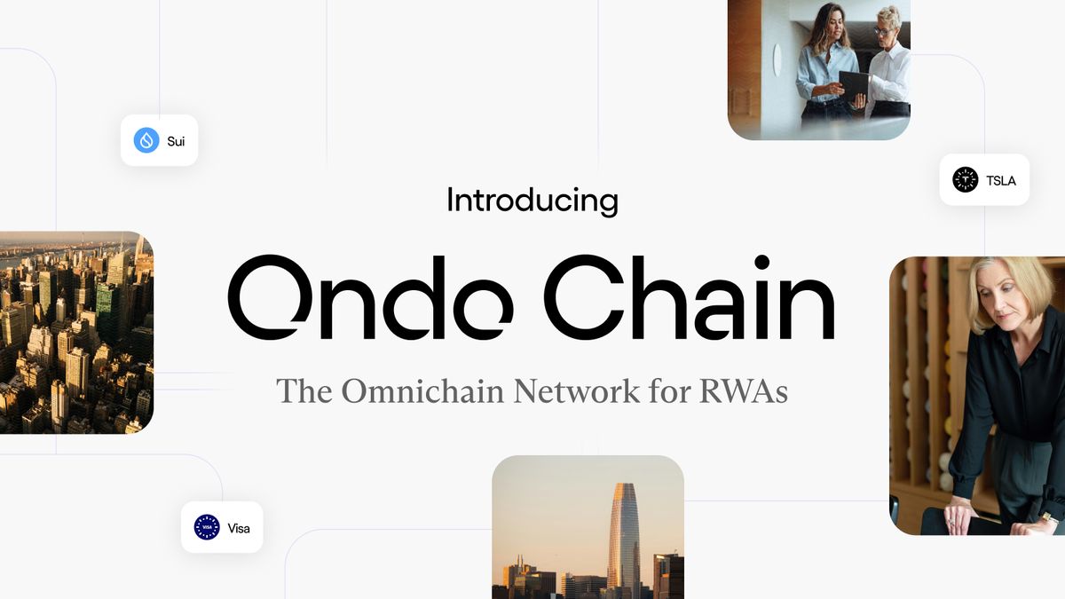 合规DeFi爆发！Ondo Chain正在打造华尔街2.0？ image 0
