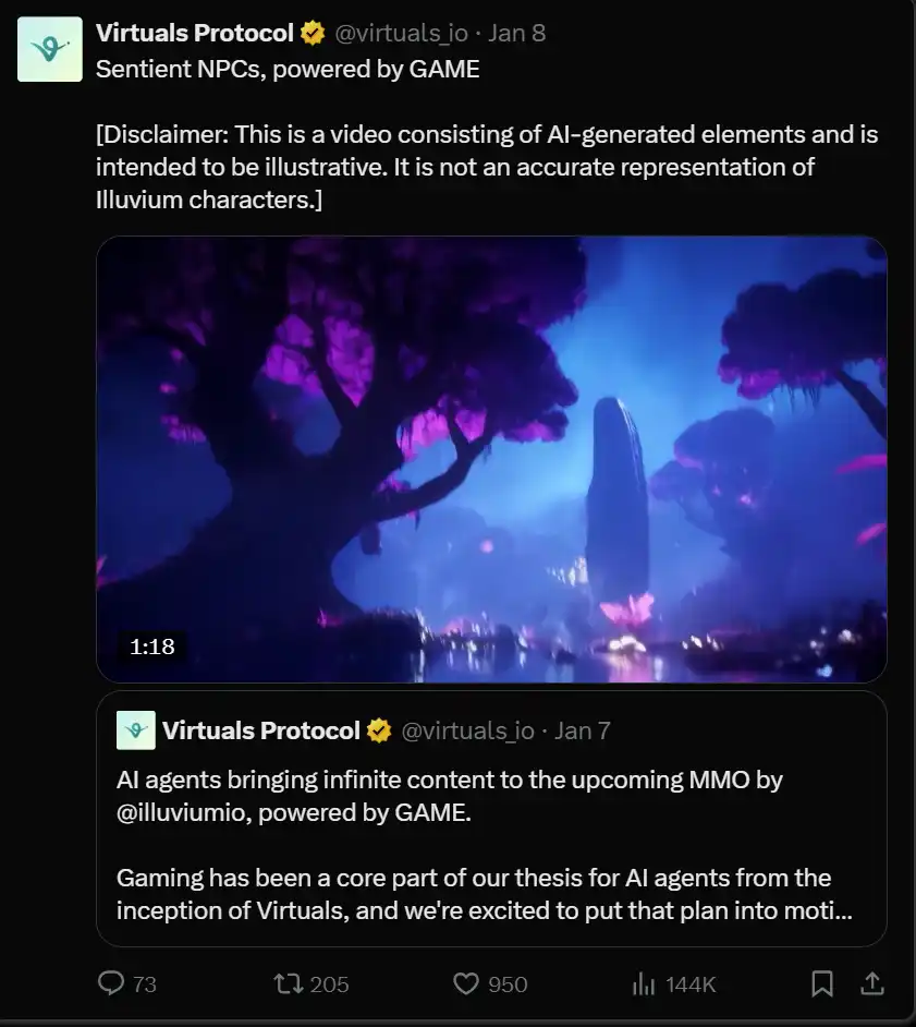 AI Agent赋能元宇宙，GameFi正在开挂破局 image 3