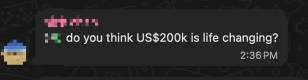 在币圈赚多少才敢说「改命」？ image 0