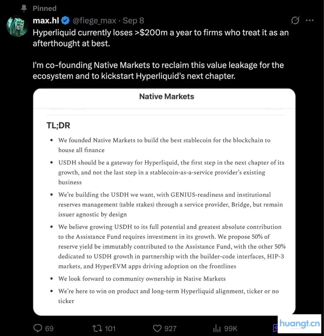 Hyperliquid 稳定币即将落锤:新团队 Native Markets 为何拿下 USDH? image 1